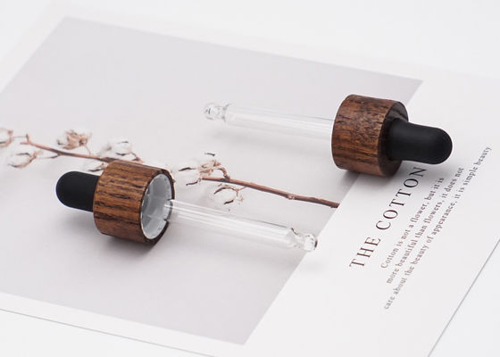 Pipet Kaca Penetes Dengan Panjang Yang Berbeda Tutup Penetes Bambu Untuk Botol